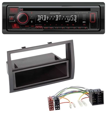Kenwood MP3 CD USB Bluetooth DAB Autoradio für Citroen Jumper Peugeot Boxer Fiat - Bild 1 von 4