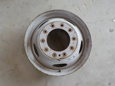 19.5x6.0" Factory 2005-2025 Ford F450 F550 Super Duty Dually Steel wheel 10x225 - Imagem 1 de 4