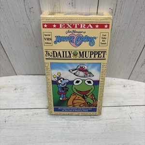 Muppet Babies The Daily Muppet VHS - Picture 1 of 3