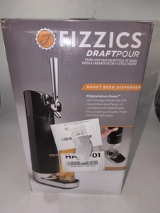 FIZZICS DraftPour Beer Dispenser Turn Can or Bottle of Beer into Nitro-Style Dra - Picture 1 of 6