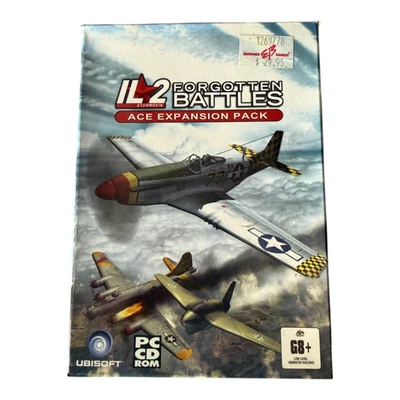 IL-2 Sturmovik Forgotten Battles Ace Expansion Pack PC Game Ubisoft - BOXED - Image 1 of 3