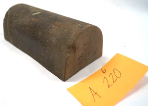220 Sharpening Stone WhetStone Honing Rounded 5.5" in Long X 2" in Tall VTG B252 - Picture 1 of 10