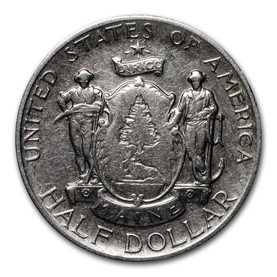 1920 Maine Centennial Half Avg Circ - Image 1 of 2