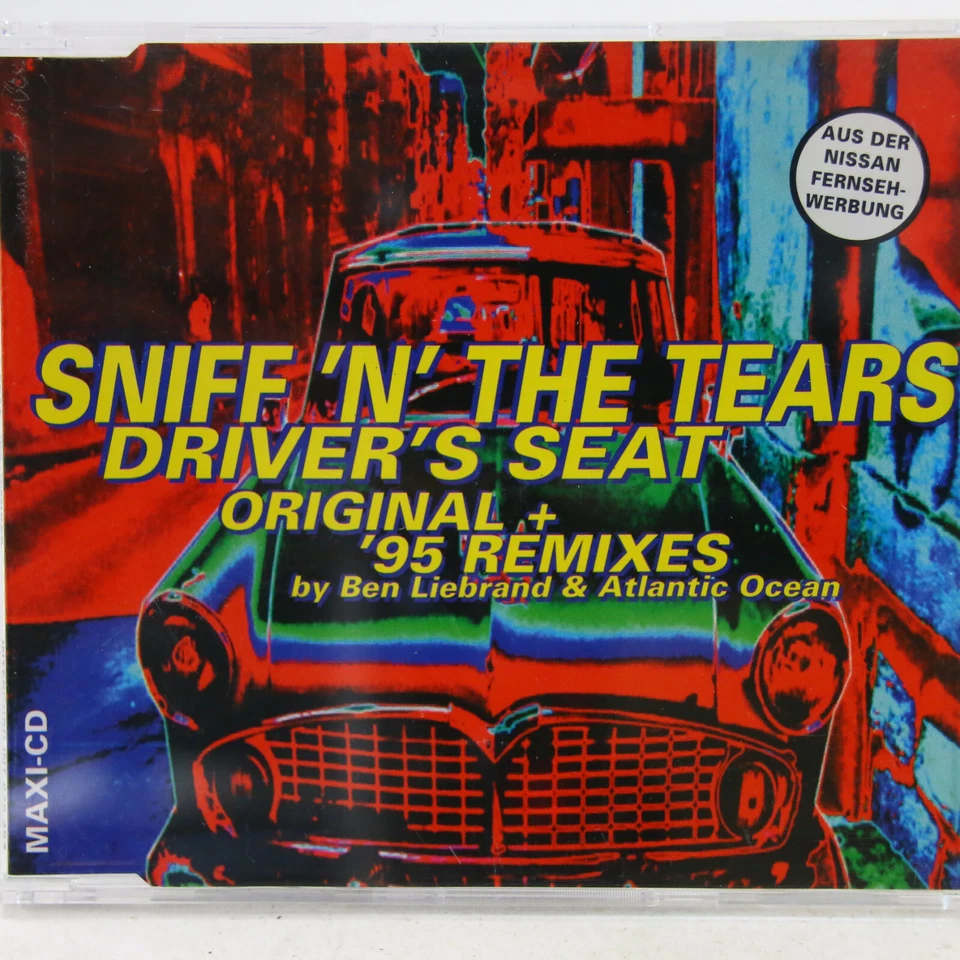 Music Musik Maxi CD Sniff 'n' The Tears – Driver's Seat - Original + '95 Rem Gut - Bild 1 von 1