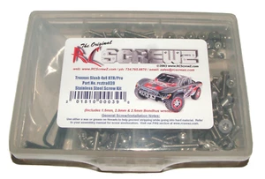 TRAXXAS SLASH 4X4 RTR PRO RC SCREWZ STAINLESS STEEL SCREW SET TRA039 - Picture 1 of 1