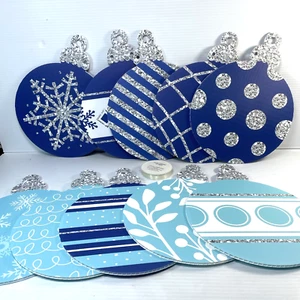 Big dot of happiness - Ornaments- Lawn Decor - Outdoor Yard Decorations Blue - Picture 1 of 14