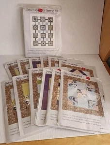 Quilt Blöcke Nähen Quadratisch Kit 1-12 Block Kits und Quilt Top Joann Stoffe - Bild 1 von 24