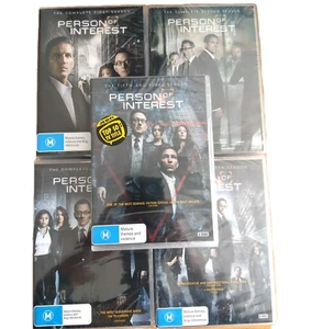Person of Interest DVD Complete Series Seasons 1 2 3 4 5 2011 R4 New Sealed - Picture 1 of 7