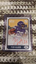 2021 Onyx Vintage College Auto Ref Ink /25 Tyler Allgeier BYU/Falcons