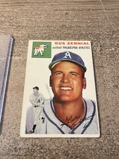 Gus Zernial 1954 Topps #2 Philadelphia Athletics GD-VG