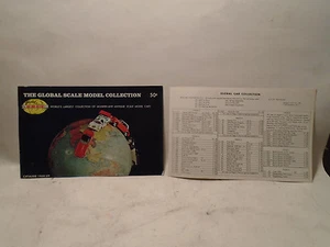 1968-69 SCHUCO COLLEZIONE MODELLINI SCALA GLOBALE CATALOGO PRESSOFUSO E LISTINO PREZZI - Foto 1 di 9