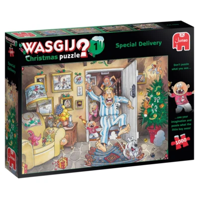 Jumbo 81907 Wasgij Christmas 1 Sonderlieferung 1000 Teile Puzzle
