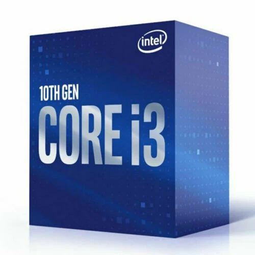 NEW BOX Intel i3-10100 3.6GHz CPU 6MB L3 Cache 4 Cores Processor LGA1200 SRH3N - Image 1 of 1