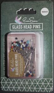 EVERSEWN Glass Head Pins 3.2 x 40.5 x 0.6 mm. 100 Count. Brand NEW. ES-CGPP. NIP