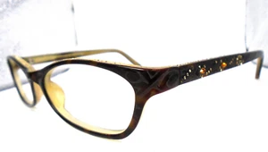 Judith Leiber JL 1152 02 Tortoise 52-15-133 Cateye Womens Eyeglasses Frames - Picture 1 of 16
