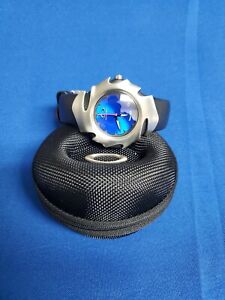 Oakley Blade II Blue Dial w/ Rubber Band Watch 
