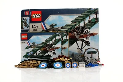 Lego Sculptures Set 10226 Sopwith Camel 100% complete + instructions + box 2012 - Image 1 of 4