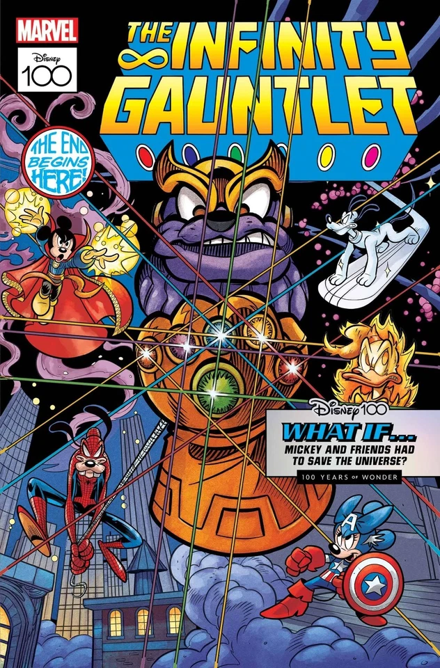 AMAZING SPIDER-MAN #23 DISNEY100 INFINITY GAUNTLET VARIANT (05/04/2023)