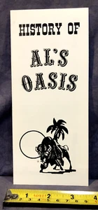 History Of Al's Oasis Chamberlain, South Dakota travel brochure - Picture 1 of 4