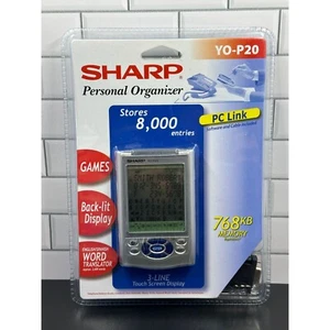 Sharp Personal Organizer YO-P20 768kb Memory Touch Screen Display Calculator - Picture 1 of 2