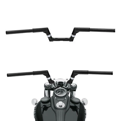 4" Rise Adjustable Ape Handlebar Fit For Harley Sportster XL Softail Dyna Black - Image 1 of 4