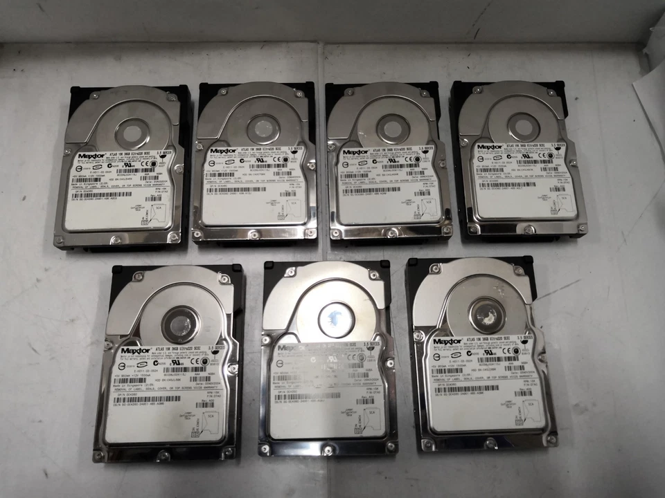 1x  Maxtor Atlas 3.5"  36GB 80 PIN 15K  SCSI  U320 Hard Drive C4360 @ - Image 1 of 2