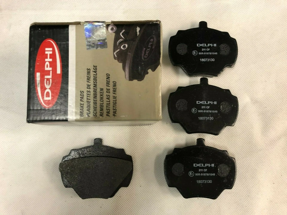 Land Rover Defender 90 Discovery 1 Pastilla Freno Trasera Juego Delphi - Imagen 1 de 1