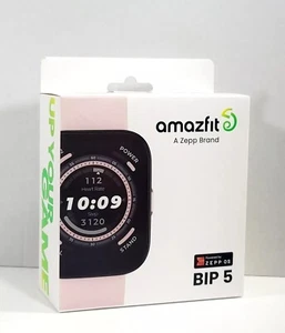Amazfit Bip 5 Smart Watch 1.91" Large Screen Bluetooth Calling A2215 Pink SEALED - Picture 1 of 1