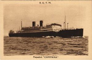 CPA AK Paquebot Campana - S. G. T. M. SHIPS (1206508)