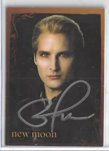 Twilight New Moon Autograph Card Peter Facinelli as Carslile Cullen KAC - Picture 1 of 2