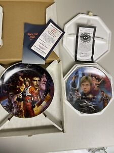 Star Wars Hamilton Collection Plates - Star Wars Trilogy & Heroes And Villains
