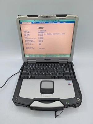 Panasonic Toughbook CF-30 Intel Core 2 Duo L7500 13,3” 1,60 GHz 2 GB de RAM Foto 1 de 4