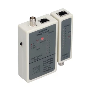 248 Tester kabli Skanowanie RJ45 RJ12 RJ11 Przewody sieciowe Detektor Tracker DC 9V✈ - Zdjęcie 1 z 23