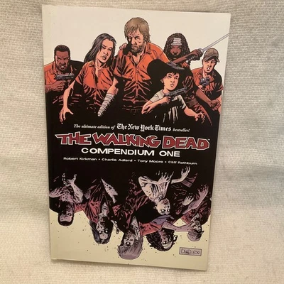 The Walking Dead Compendium Volume One Zombie Graphic Comic Book Robert Kirkman - image 1 of 4