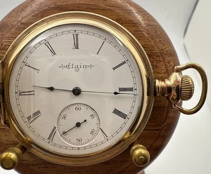 1905 Elgin Grade 290 16s Model 6 7J Gold Filled Hunter Pocket Watch RUNS - Picture 1 of 22
