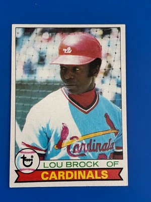 1979 Topps Baseball LOU BROCK #665 - Image 1 of 2