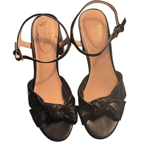 Bandolino Black Bow Sandals for Women. 8M - Picture 1 of 4