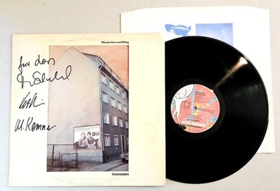 FEHLFARBEN "Monarchie und Alltag" signed AUTOGRAMM 1st 1980 WELT-Rekord LP NDW - Bild 1 von 4