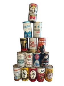 Vintage 70’s Pop Top Beer Can Lot Of 15 Alpine Rogue Mustang Bubs More - Picture 1 of 6