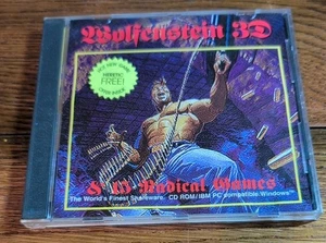 Wolfenstein 3D & 15 Radical Games CD ROM IBM PC Compatible Windows 1995 CD WORLD - Picture 1 of 5