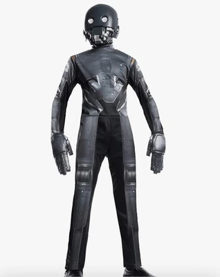 NEW Star Wars Rogue One Disney K-2SO Rubies Deluxe Halloween Costume Kid sz 4-6 - Image 1 of 4