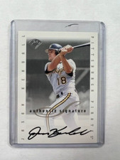 1996 LEAF SIGNAUTRE EXTENDED SERIES AUTO CARD PITTSBURGH PIRATES JASON KENDALL