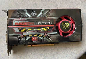 XFX ATI Radeon HD 5770 1 GB GDDR5 PCI Express x16 Desktop Video Card - Good - Picture 1 of 7