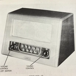 1946 Murphy Radio Model 112 Wire Schematic Repair Manual Vintage Original - Picture 1 of 2