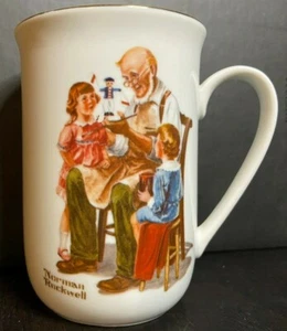 Norman Rockwell Museum - The Toymaker - 1982 Authentic Mug - RARE - Picture 1 of 7