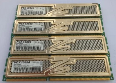 OCZ 16GB KIT (4GBX4) DDR3-1333MHz PC3-10666 1.65V OCZ3G1333LV4G - Image 1 of 2