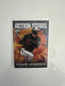 Serie Actualización Topps 2023 - Estrellas de Acción #AS-2 Gunnar Henderson (RC) - Imagen 1 de 2