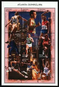 Lesotho 1996 - Mi-Nr. 1167-1175 ** - MNH - Olympia Atlanta - Imagen 1 de 1