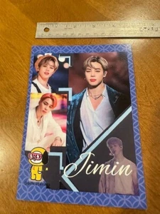 BTS Official Promise Happy Birthday Jimin Photo Card - Picture 1 of 2