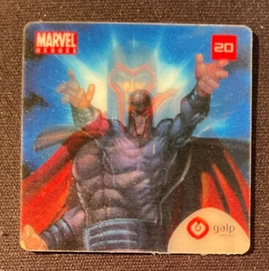 MAGNETO 2005 Marvel Heroes Galp Energia Axtion Flix #20 3D Mini Cards - Picture 1 of 2